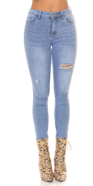 Musthave Highwaist Jeans with Push-Up effect Blue
